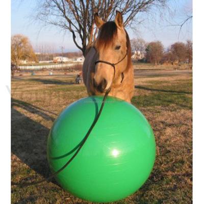 China Mega Size Round 40 Inch Anti-burst Gym Yoga Horse Training Stress Ball Toy With Pump Included for sale