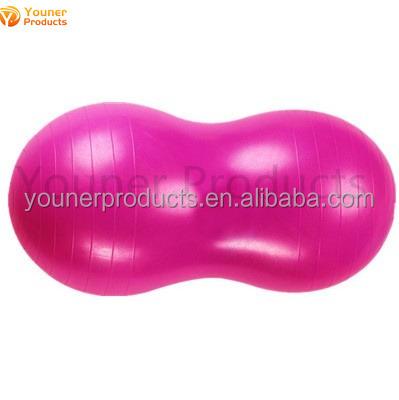 China High Performance Sustainable Dog Training Custom Logo Peanut Balance Ball for sale