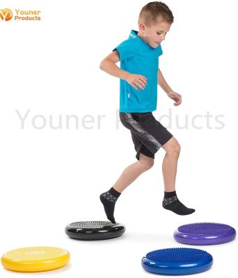 China PVC 16P Shimmy Cushion Balance Disc for Core Stability Physiotherapy Exercise Restlessness Seat Sensory Pad for sale