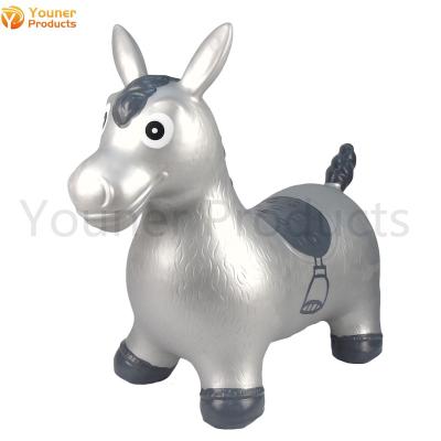 China Toy Portable Large Size Little Pony Hop Inflatable Bouncer Jumping Derby Inflatable Horse Riding Racing inflatable toys for sale for sale