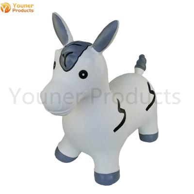 China Toy Adult Animal Large Size XL Horse Soft Inflatable Jumping Bouncing Horse Large for sale