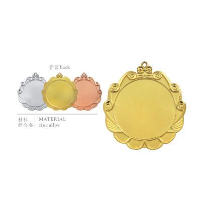 China Europe Die Casting Zinc Alloy Plating All Sports Gifts Blank Insert Medals for sale