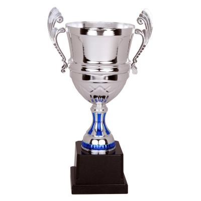 China Europe Wholesale Customized All Sports Awards Silver Metal Trophy for sale