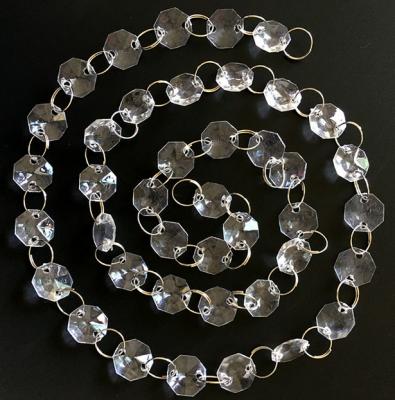 China Easy Assemble Clear Crystal Chandelier Wicks Garland K9 Beads Crystal Wicks for sale