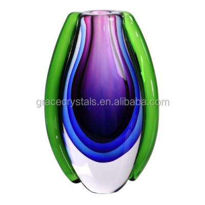 China Environmental Wholesale Art Glass Vase for sale