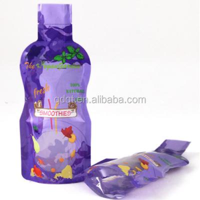 China Disposable Food Grade Laminated Materials Stand Up Fruit Jelly Food Bags for sale