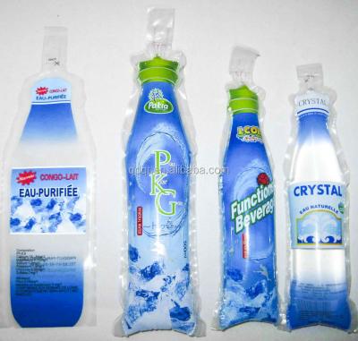 China Safety Porcelain 330ml Plastic Liquor Pouches For Water Juice for sale