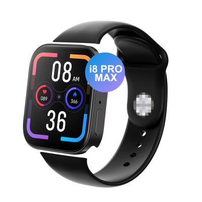 China Hot Selling Wholesale Price i8promax MP3 Playback Watch 7 8 HD Touch Screen Sports Band Smart Radio Charge Smartwatch Smart Wristband for sale