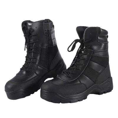 China Classic Lightweight Anti-Smell Patrol Mens Sniper Black Military Army Boots for sale