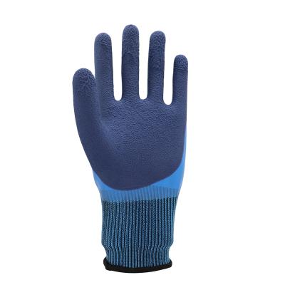 China Men Mechanic Safety Heavy Duty Latex Heavy Duty Wearable Construction Rubber Industrial Leather Latex /Anti Slip Oil Coated Work Gloves for sale