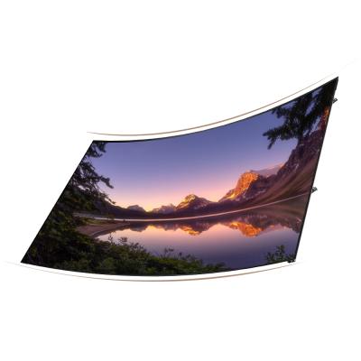 China Indoor 1920 x 1080 3840 x 2160 Indoor Curved Flexible OLED Display for sale