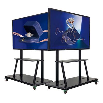 China Hot Selling Shopping Mall 10 User IR Touch UHD Interactive Smart Whiteboard For School for sale