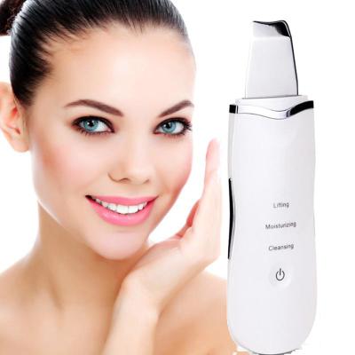 China Inlinda Acne Pore Portable Ultrasonic Facial Remover Machine USB Rechargeable Handheld Facial Scrubber DEEP CLEANSING Drop Shipping for sale