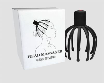 China Blood Circulation Massager Intelligent Head Scalp Rechargeable 2 Modes Vibration Deep Massager For Head for sale