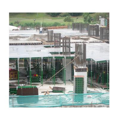 China Modern green formwork concrete slab formwork construction-real-field for sale