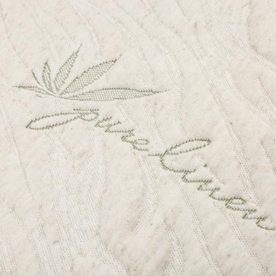 China Jacquard Home Textile Bedding Mattress Soft Knitted Quilting Linen Fabric for sale