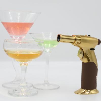 China Refillable Mini Kitchen Blow Torch Lighter Dessert Kitchen Basics Creme Brulee Torch for sale