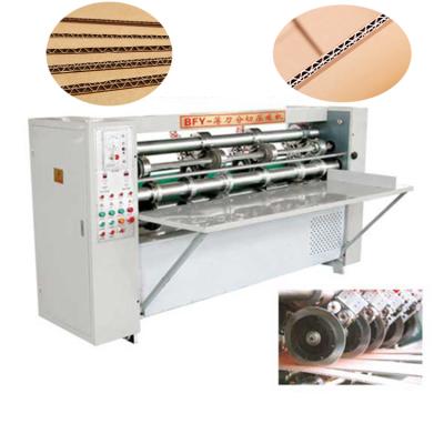 China Corrugated Thin Food Cardboard Blade Slitter Marker Machine Manufacturers zu verkaufen