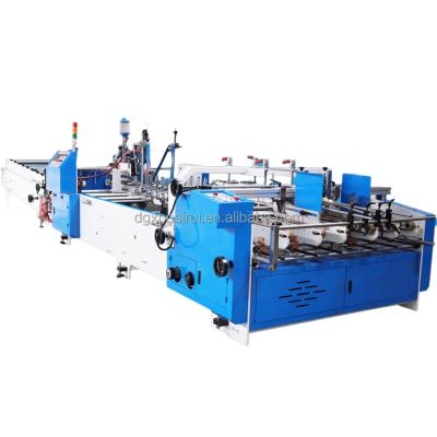 Cina Food Folder Gluer Machine Automatic Semi Automatic Folder Bottom Lock Machine in vendita