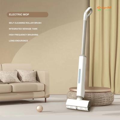 China New Style 2022 Sustainable Cordless Electric Floor Broom Cleaning Spin Cleaner To House With 400ml Tank for sale