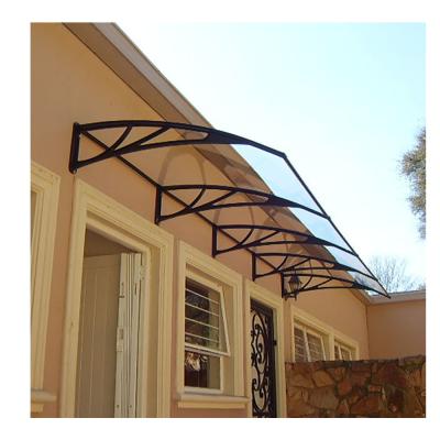 China Waterprof China Polycarbonate Tents Sunshade Aluminum Alloy Frame Bracket Polycarbonate Tent For Windows for sale