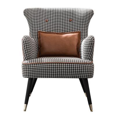 China Chair Soft Best Selling Modern Style Lightweight Fabric Chair Luxury Sofa for sale