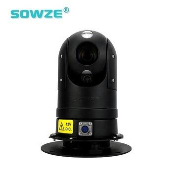 China NIGHT VISION HD Car Outdoor Waterproof Infrared Roof Mounted Mini Dome PTZ Camera for sale