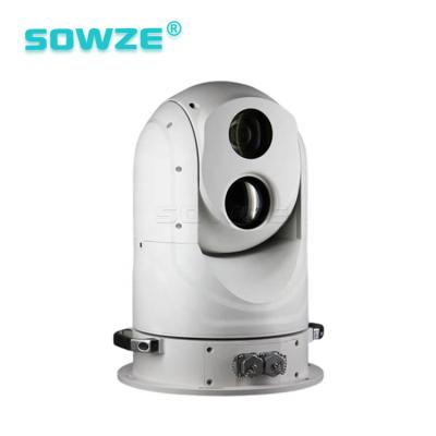 China NIGHT VISION Marine Surveillance 2 Axis Gyro Stabilized Image PTZ Thermal Camera for sale