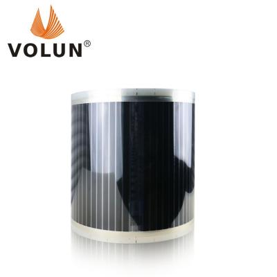 China Modern width 30cm 200W to 260W per square meter 100V 120V 220V 230V carbon floor heating film cnt heating film for sale