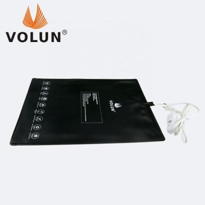 China 12V 24V 110V 220V Infrared Radiant Reptile Under Floor Pet Hog Sowing Electric Snow Driveway Floor Heating Cast Iron Mat for sale