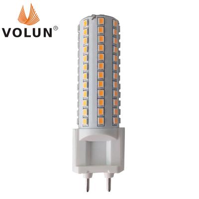 China Warehouse 10W 12W 108pcs 2835 LED 100-227V G12 LED G12 Corn Light for sale