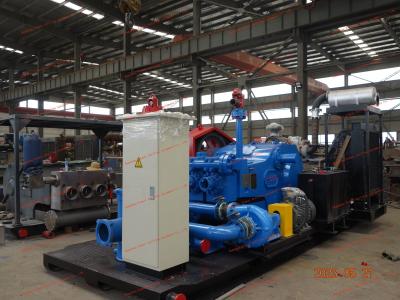 China 500hp Horizontal Triplex Plunger Pump F-500 Single Acting Piston Pump for sale