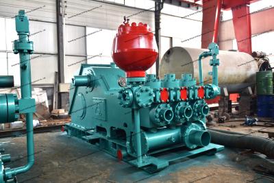 China 120 SPM Stroke Rating Triplex Mud Pump with 4.206 Gear Ratio and 5-1/8