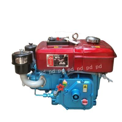 China High Quality Agriculture Water Cooled Machinery Small Cylinder 4HP Single Cylinder 4 Stroke Diesel Engine R170 for sale