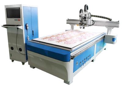 China 4 X 8ft CNC Contour Digital Cutting Systems With CCD Camera / Oscillating Knife for sale