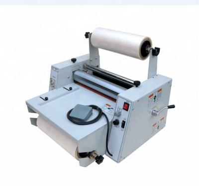 China máquina automática do laminador do rolo da laminação de 4 rolos quente/frio para o tamanho LM450 de A3 A4 à venda