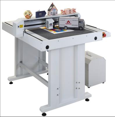 China Automatic Digital Flatbed Cutter , Paper Pattern Flat Bed Die Cutting Machine for sale