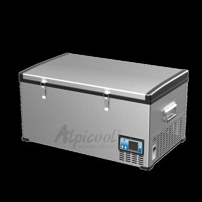 China Portable Deep Freezer Refrigerators 12 Volts Fridge Large Capacity Retro Picnic Party Fridge for sale