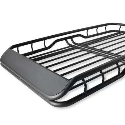 China Camping Aluminum Luggage Rack Cargo Carry Luggage Universal SUV Roof Rack Auto External Accessory for sale