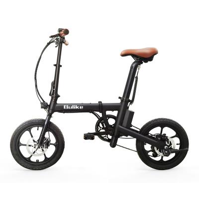 China Aluminum Alloy OEM Customized 16inch 36v 250W 32KM/H Speed ​​Electric City Bike Folding E-Bike for sale