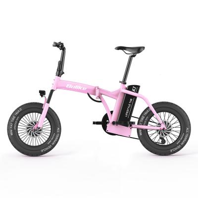 China Wholesale Customized K1 FATV aluminum alloy all-terrain 19 inch fat tire folding electric bike for sale