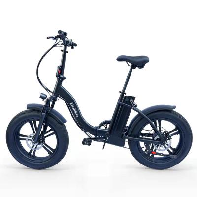 China Aluminum alloy 48v 500w 20 inch big power folding electric fat tire bike/snow ebike for sale