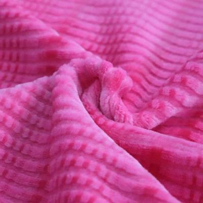 China Anti Pill QY Customized High Quality Medium Weight Super Soft Sueded Velvet For Pajamas Fabric Widely for sale