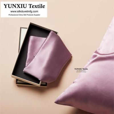 China 19mm non-toxic durable and luxury double side 100% silk pillow cases wholesale for sale