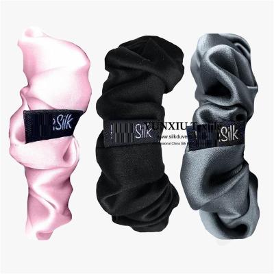 China Classic Style Silk Hair Ties Scrunchies Durable And Running Colors 19mm Multi Luxury No MOQ YXSC for sale