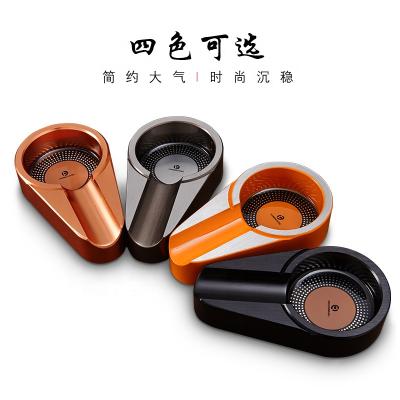 China Wholesale durable cohiba cigar ashtray,cohiba zinc alloy ashtray,customized ashtrays for cigars for sale