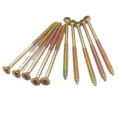 China Cheap And High Quality Double Countersunk Screws Metal Roofing Chipboard Wood Screws for sale