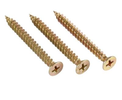 China Factory Supply Lead Thread Square Drive Countersunk Single Chipboardscrew for sale