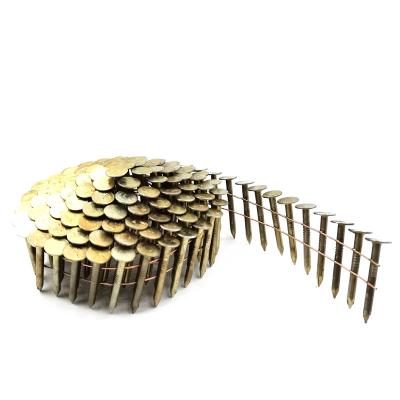 China Factory supply flat wire welding eg collated coil roofining nails for sale