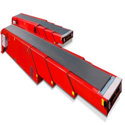 China Heat Resistant Telescopic Belt Conveyor System Retractable Conveyor Belt Truck-Mounted Telescopic Belt Conveyor for sale